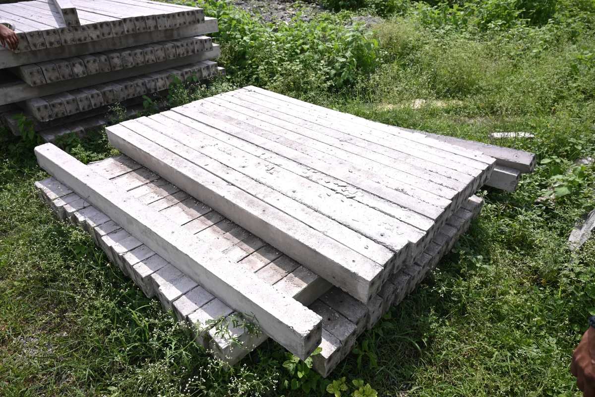 Precast Concrete Panel Stacking & Curing Yard